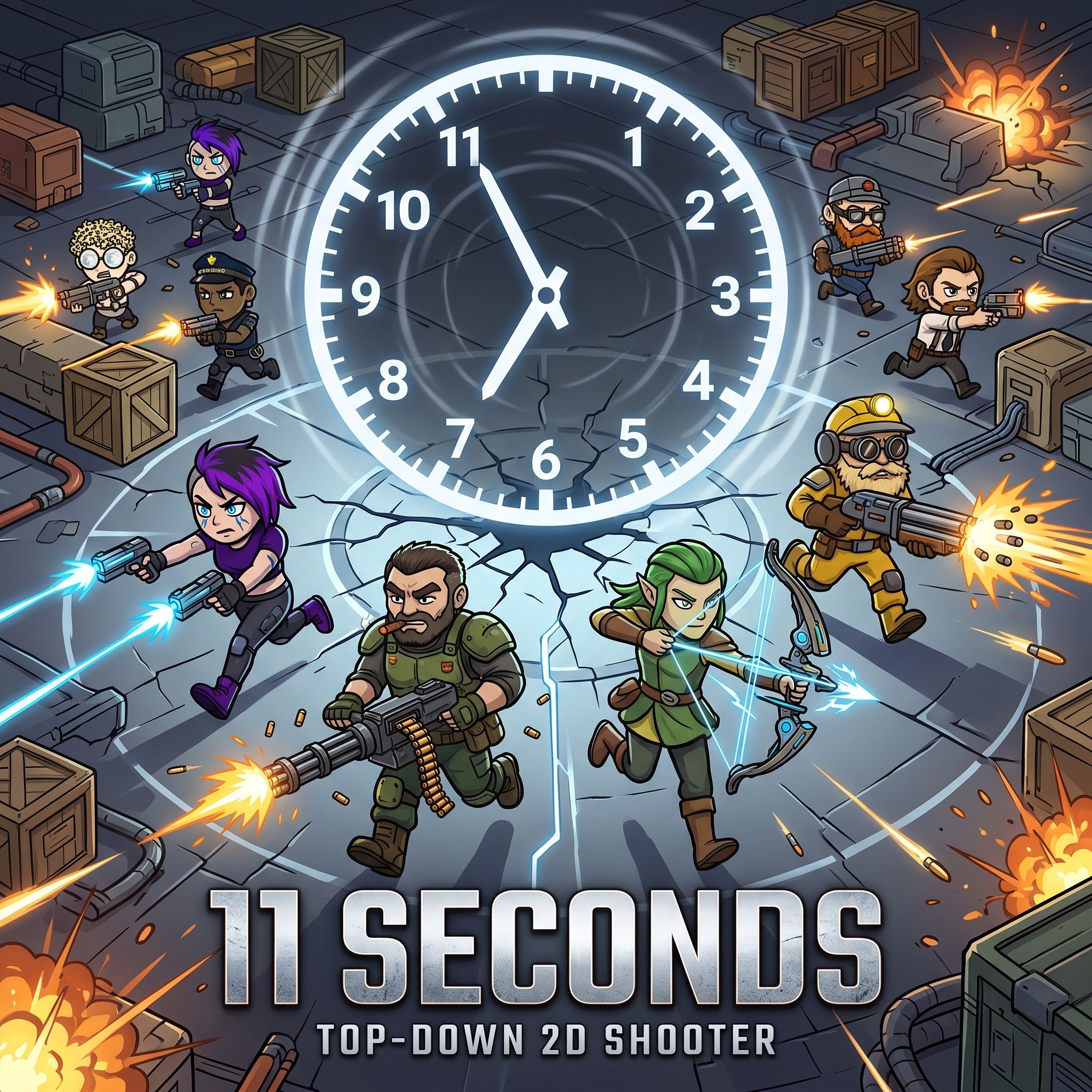 11 Seconds — Key Art