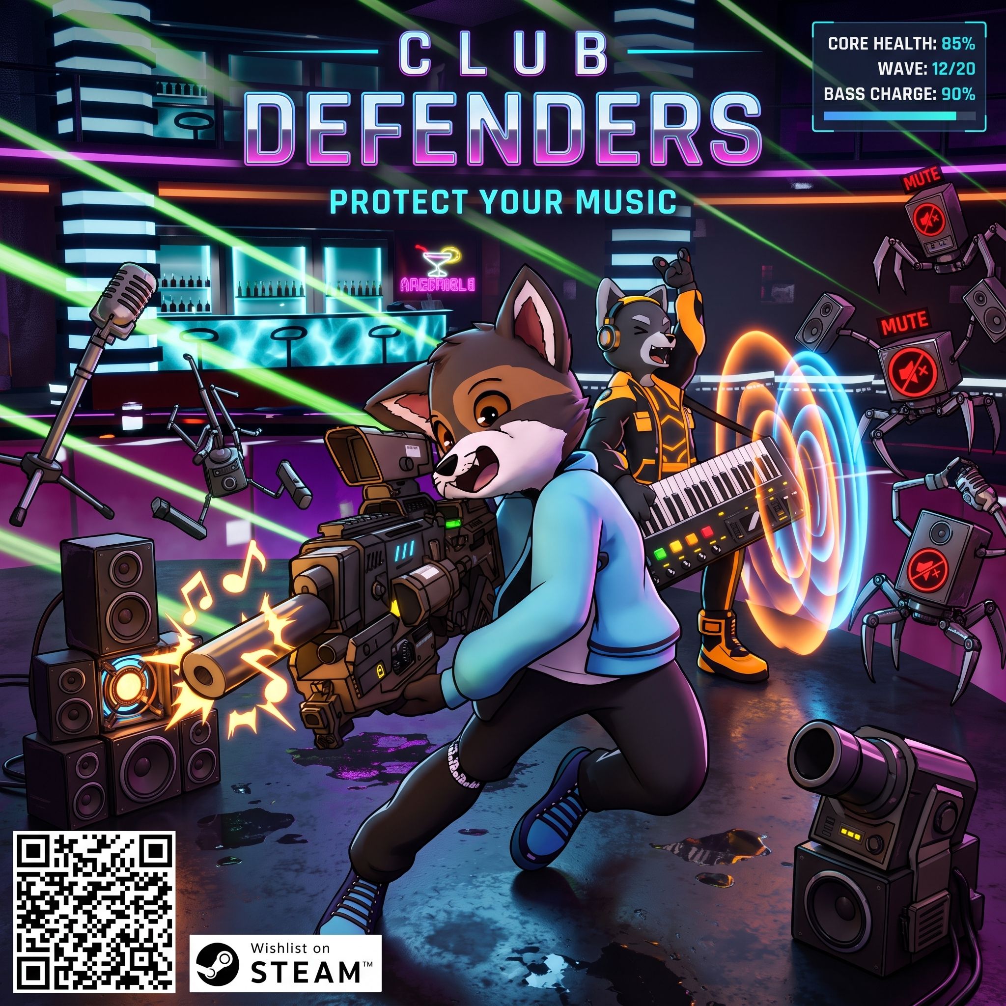 Club Defenders — Key Art