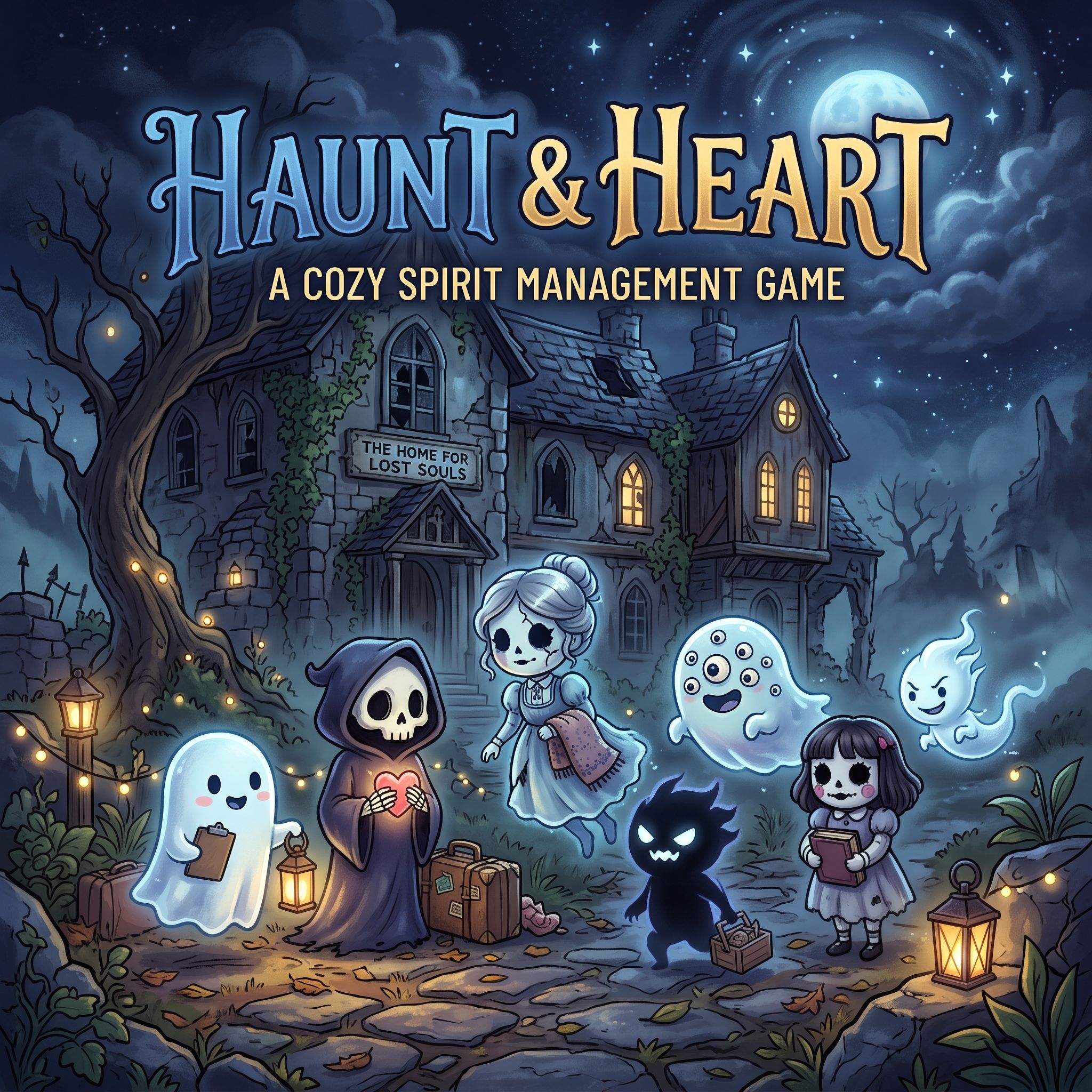 Haunt & Hearth — Key Art